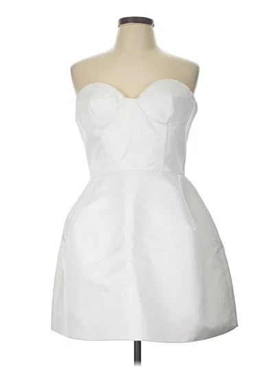 Leau Cocktail Dress In White