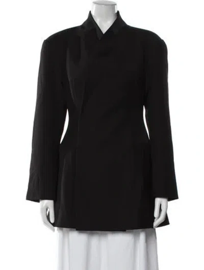 Pre-owned Leau Jacket In Black