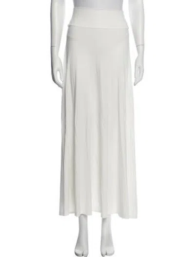 Pre-owned Leau Long Skirt W/ Tags In Neutrals