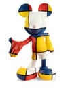 Leblon Delienne Mickey Welcome Mondrian Art Collection 1 In Blue