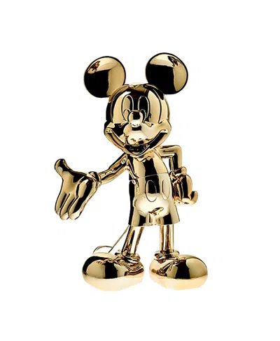 Leblon Delienne Mickey Welcome 12 Figurine In Gold