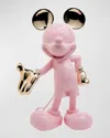Leblon Delienne Mickey Welcome Figurine - Glossy Pastel Pink