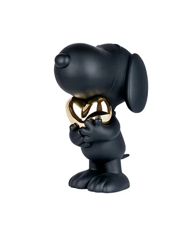 Leblon Delienne Snoopy Heart 11 Figurine In Black