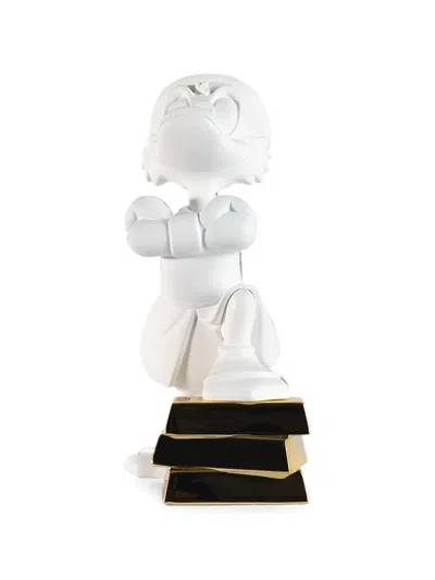 Leblon Delienne Uncle Scrooge Ingots Figurine In White