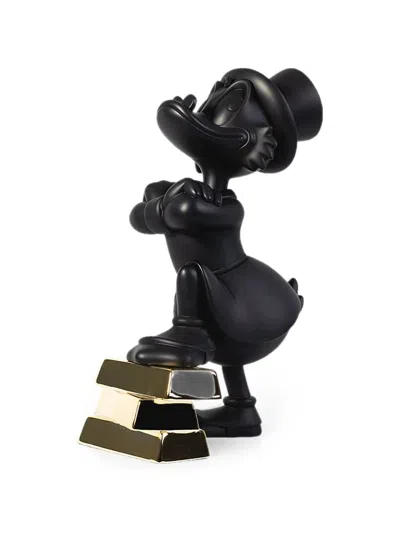 Leblon Delienne Uncle Scrooge Ingots Sculpture In Black