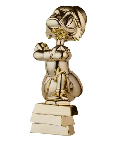 Leblon Delienne Uncle Scrooge Sculpture In Gold