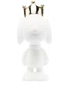 Leblon Delienne White 31cm Peanuts Snoopy Crown Collectible In White