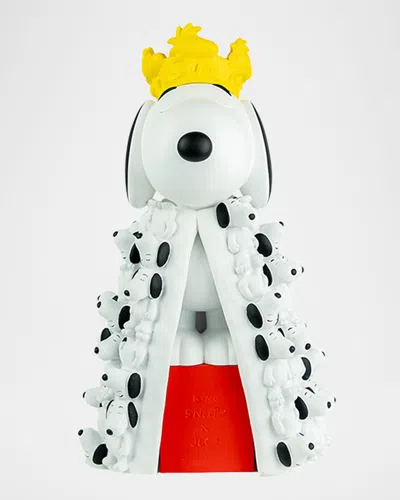 Leblon Delienne X Jean-charles De Castelbajac Limited Edition King Snoopy Small Sculpture In Multi