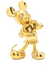 LEBLON DELIENNE X KELLY HOPPEN GOLD-TONE MICKEY WITH LOVE 13CM FIGURINE