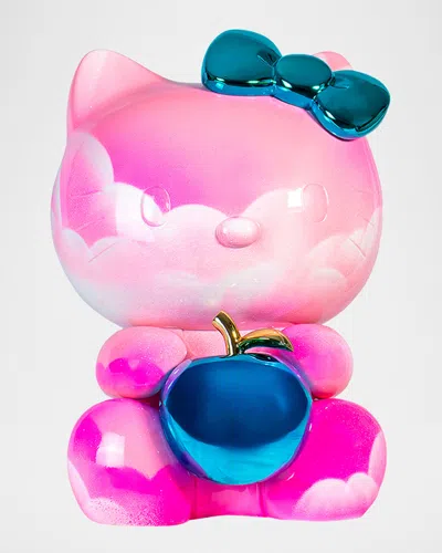 Leblon Delienne X Nasty Hello Kitty Graffiti 21 Medium Sculpture In Multi