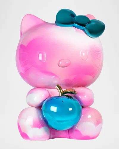 Leblon Delienne X Nasty Hello Kitty Graffiti 21 Medium Sculpture In Multi
