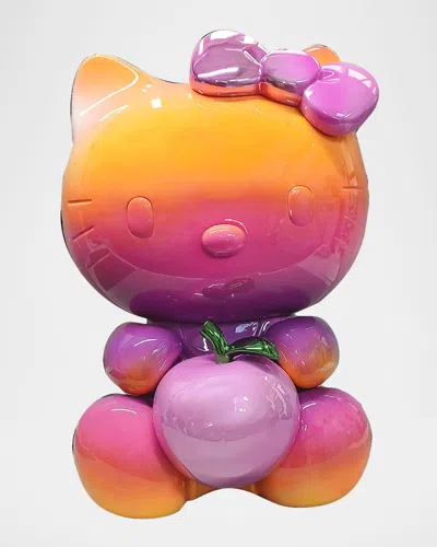 Leblon Delienne X Nasty Hello Kitty Graffiti Sculpture 4 In Multi