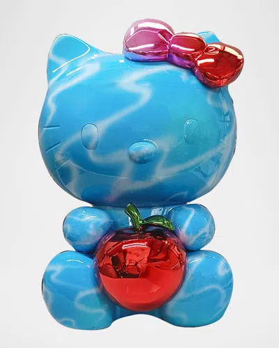 Leblon Delienne X Nasty Hello Kitty Graffiti Sculpture 7 In Multi