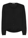 Lebor Gabala Merino-wool Cardigan In Gray