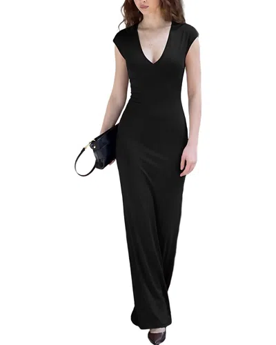 Lebrin Atelier Maxi Dress In Black