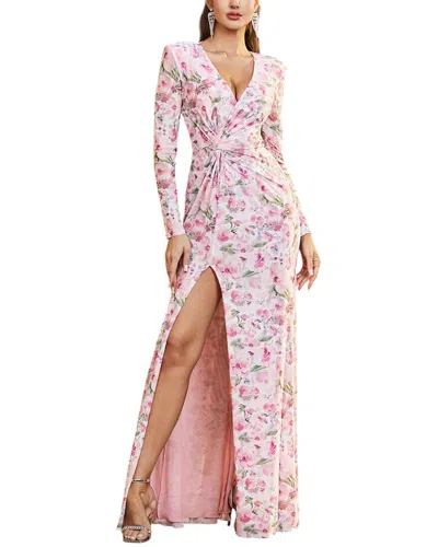 Lebrin Atelier Maxi Dress In Pink