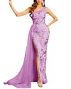 Lebrin Atelier Maxi Dress In Purple