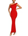 Lebrin Atelier Maxi Dress In Red