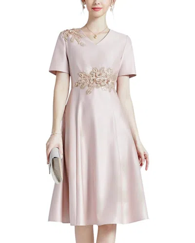 Lebrin Atelier Midi Dress In Neutral