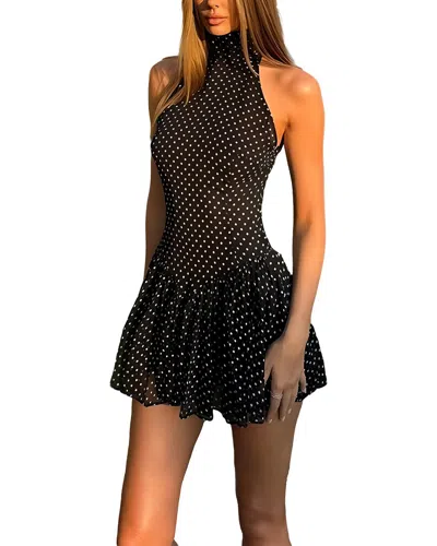 Lebrin Atelier Mini Dress In Black