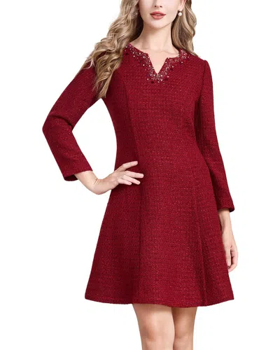 Lebrin Atelier Mini Dress In Red