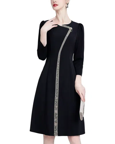 Lebrin Atelier Mini Dress In Black