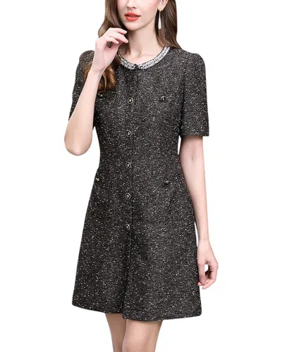 Lebrin Atelier Mini Dress In Black