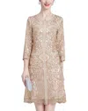 Lebrin Atelier Mini Dress In Neutral