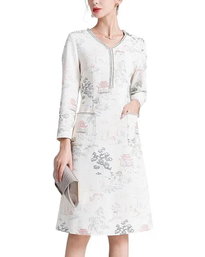 Lebrin Atelier Mini Dress In Nude