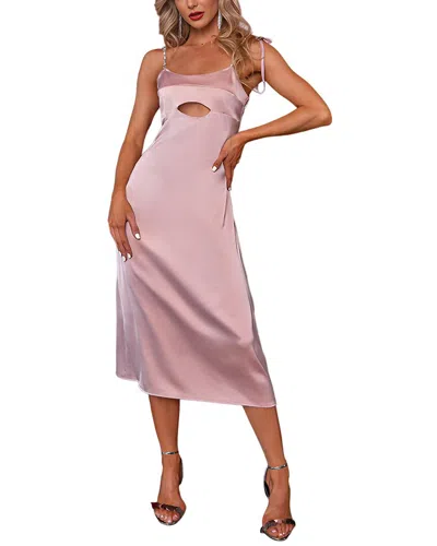 Lebrin Atelier Mini Dress In Pink
