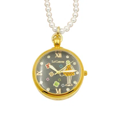 Le-carose Women's Necklace Le Carose Cippic05 35 Mm In Gold