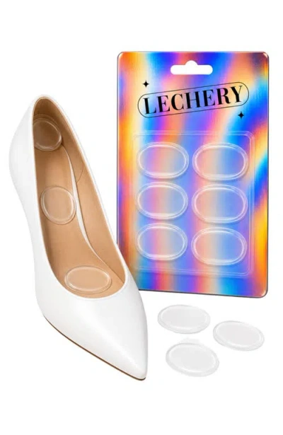 Lechery ® 2 Sheets Of 12 Shoe Cushion Dots In Transparent