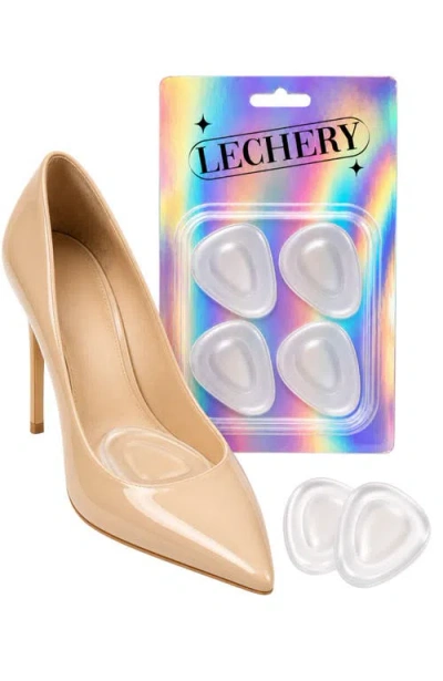 Lechery ® 2-pack Metatarsal Pads Gel Cushions-water Drop In Transparent