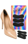 Lechery ® 3-pack Heel Liners In Transparent