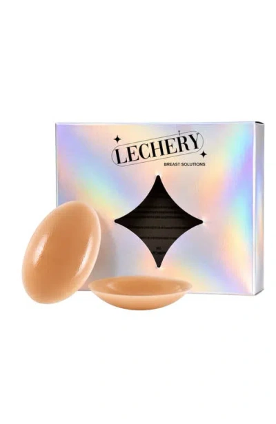 Lechery ® Allstick Circle Nipple Covers In Neutral