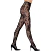 Lechery Women's Floral Net 1 Pair Of Tights In Black