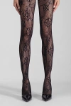 Shop Lechery Floral Net Tights In Black, Women's At Urban Outfitters