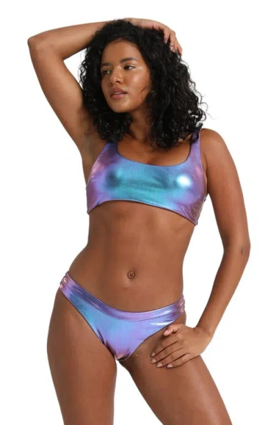 Lechery ® Lustrous Scoop Neck Bikini Top