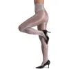 Lechery ® Lustrous Silky Shiny 20 Tights In Grey