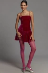Lechery Lustrous Silky Shiny 40 Denier Tights In Pink