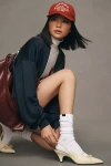 Lechery Scrunch Socks In White