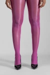 Lechery Women's Lustrous Silky Shiny 40 Denier Semi-opaque High-waist Pantyhose Tights Sku11003-bl In Pink
