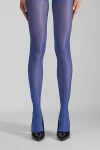 Lechery Women's Lustrous Shiny 1-pack 40 Denier Pantyhose In Blue