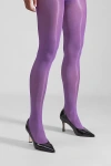 Lechery Shiny 40 Denier Semi-opaque Tights In Purple, Women's At Urban Outfitters