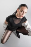 Lechery Shiny 40 Denier Semi-opaque Tights In Black, Women's At Urban Outfitters