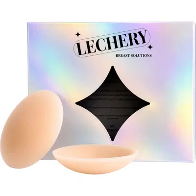 Lechery ® Skingrip Circle Nipple Covers In Almond
