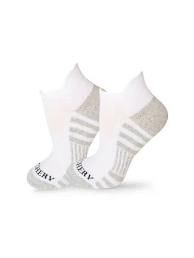 Lechery Women's Logo 1-pack Ankle Socks In White
