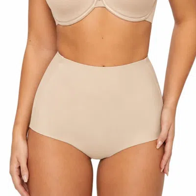 Lechery ® X Yahaira Comfy Panty Brief With Double Tummy Layer In Neutral