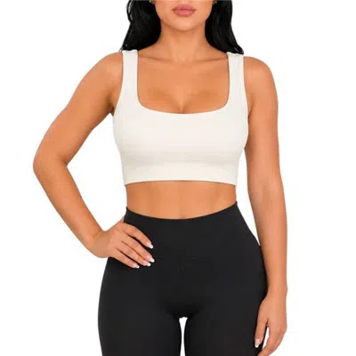 Lechery ® X Yahaira Cropped Cami Top All Day Essential In Ivory