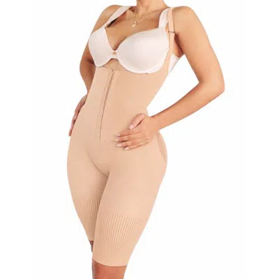 Lechery ® X Yahaira Happy Shapewear No.7 Corset Waist Cincher Above The Knee In Nude